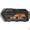 Kép 4/6 - AEG - 18V szénkefe nélküli akkumulátoros ütvefúró-csavarozó 140 Nm - BSB18BLLI-602C - 4935464100