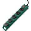 Kép 1/5 - Brennenstuhl kültéri elosztó 5 dugaljjal, zöld IP54 3x1, 5mm 5m  - 1159910215