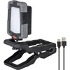 Kép 2/15 - Brennenstuhl CL 1050 MA hordozható, rögzíthető, csíptethető akkus LED reflektor 950 lumen (1173070010)