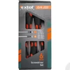 Kép 3/3 - Csavarhúzó készlet  6 részes; lapos:3×75,5×100 és 6,5×125mm, PH0×60,PH1×100 és PH2×150,  CV., mágneses; Extol Premium, 8819215