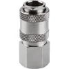 Kép 1/3 - Gyorscsatlakozó-hüvely, belső menettel, 1/2", nikkelezett réz, bliszteren; Extol Premium, 8865116