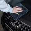 Kép 2/2 - Lotus Cleaning Extra Puha Mikroszálas Kendő Kék - 400 GSM