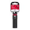 Kép 2/5 - MILWAUKEE 1/2" Shockwave Impact Duty HOSSZÚ dugókulcs - gépi 16mm
