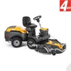 Kép 1/8 - STIGA frontkaszás fűnyíró traktor PARK 500 AWX 4WD  (Vágóasztal nélkül)