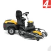 Kép 1/8 - STIGA frontkaszás fűnyíró traktor PARK 700 AWX 4WD  (Vágóasztal nélkül)