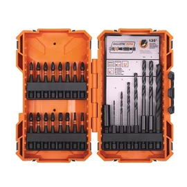 AEG 24 darabos 50 mm-es csavarozó bitkészlet és fúrószárak - AAKSDDD24 - 4932464802