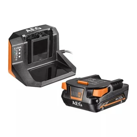 AEG 18V - 1 db 2Ah akkumulátor + Töltő