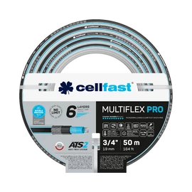 CELLFAST Locsolótömlő 6 rétegű MULTIFLEX ATSV 3/4" 50 m