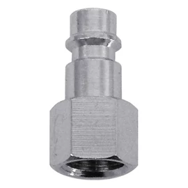Gyorscsatlakozó-dugó, belső menettel, G-1/4", nikkelezett réz, bliszteren; Extol Premium, 8865124