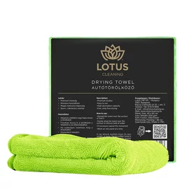 Lotus Cleaning Autótörölköző Zöld - 600 GSM