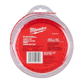 MILWAUKEE Szegélyvágó damil 2,0 mm x 45 m