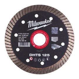 MILWAUKEE Gyémánt vágótárcsa DHTS 125x22,2mm