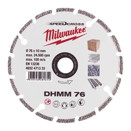 MILWAUKEE Gyémánt vágótárcsa DHMM 76mm