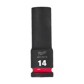 MILWAUKEE 1/2&quot; Shockwave Impact Duty HOSSZÚ dugókulcs - gépi 14mm