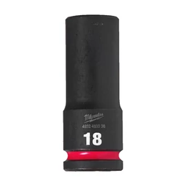 MILWAUKEE 1/2&quot; Shockwave Impact Duty HOSSZÚ dugókulcs - gépi 18mm