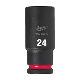 MILWAUKEE 1/2&quot; Shockwave Impact Duty HOSSZÚ dugókulcs - gépi 24mm