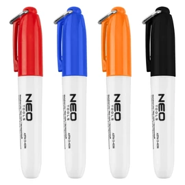 NEO TOOLS vízálló színes jelölő filctoll (marker), tartós