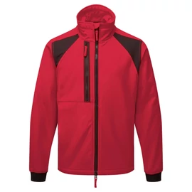 Portwest CD870 WX2 Eco Softshell dzseki, kabát, mélyvörös, XXL (CD870DRRXXL)
