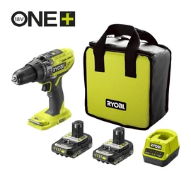 RYOBI 18V ONE+™ akkumulátoros ütvefúró-csavarozó 50 Nm töltővel, akkuval, táskával - R18PD3-220S - 5133003342
