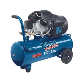 Scheppach HC 53 DC  olajkenéses kompresszor - 2,2 kW, direkthajtás, 50 literes tartály, 1 fázis