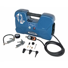 Scheppach Air Case olajmentes táskakompresszor - 1,1 kW, direkthajtás, 2 liter tartály, 1 fázis