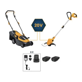 STIGA akkumulátoros fűnyíró COLLECTOR 136e Kit + GT 100e szegélynyíró (akkumulátorral és töltővel)
