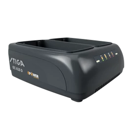 STIGA dupla akkumulátortöltő EC 415 D