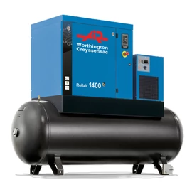 Worthington Creyssensac RLR 800T TM270 kombinált csavarkompresszor