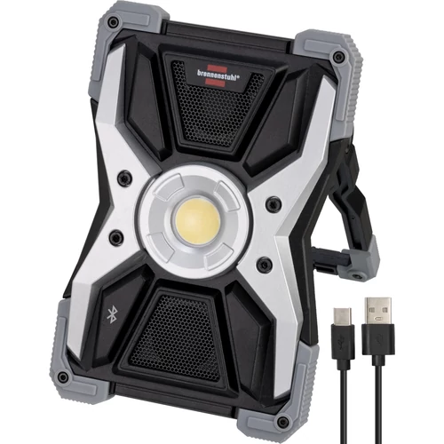 Brennenstuhl RUFUS 3010 MA akkus LED munkalámpa Bluetooth hangszóróval, 3000lm, IP65 (1173110200)
