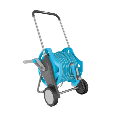 CELLFAST Tömlőkocsi szett DISCOVER ERGO 3/4&quot; 30 m (kocsi, tömlő, csatlakozók)