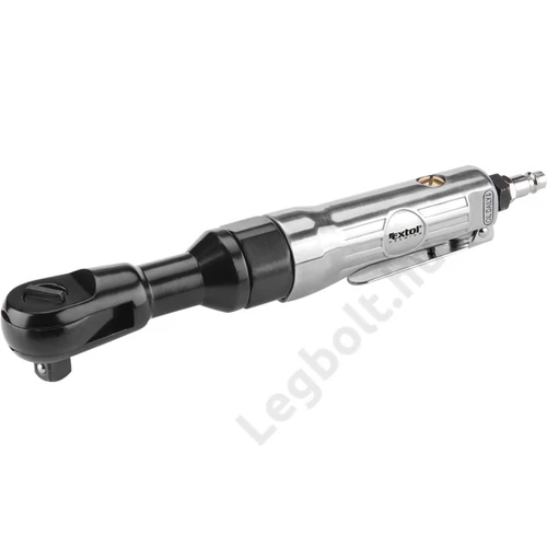 Racsnis légkulcs, 1/2", 64Nm, 150 1/min, 113l/min, 6,3 Bar, 1/4" tömlőcsatlakozó, 1,1kg: Extol Premium, 8865015