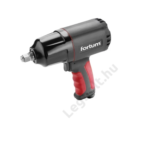 Légkulcs, 1/2&quot;, 1300Nm, extra erős, (Twin Hammer), 7500 1/min, 227l/min, 6,3 Bar, 1/4&quot; tömlőcsatlakozó, 2,0kg FORTUM  4795013