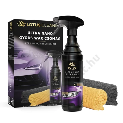 Lotus Cleaning Ultra Nano Gyors Wax csomag