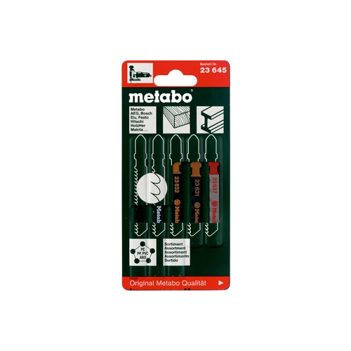 METABO - Szúrófűrészlap készlet 10 db - 623599000