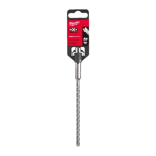 MILWAUKEE SDS-PLUS MX4 - 4 élű fúrószár 6 x 100/160 mm