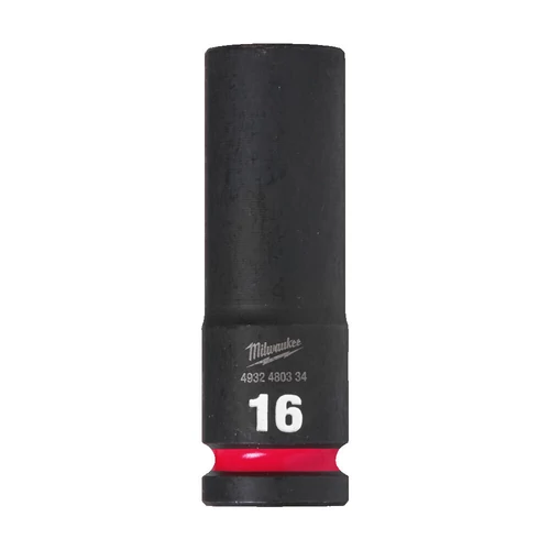MILWAUKEE 1/2&quot; Shockwave Impact Duty HOSSZÚ dugókulcs - gépi 16mm