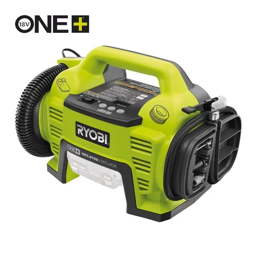 RYOBI R18I-0 - 18 V-os pumpa/kompresszor automatikus kikapcsolással, felszerelve