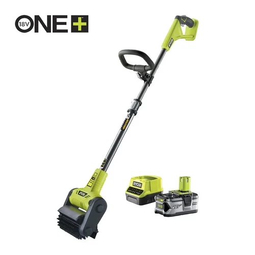 RYOBI RY18PCB-140 18V járólap és térkő tisztítő, seprű, súroló kefével (1x4.0Ah)
