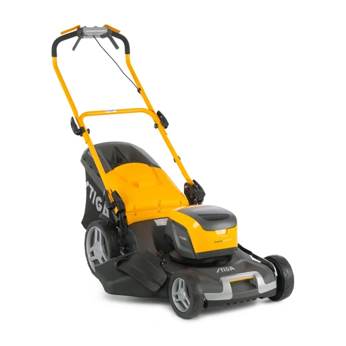 STIGA akkumulátoros fűnyíró COMBI 55 SQ DAE - akku és töltő nélkül