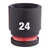 MILWAUKEE 1/2&quot; Shockwave Impact Duty dugókulcs - gépi 24mm