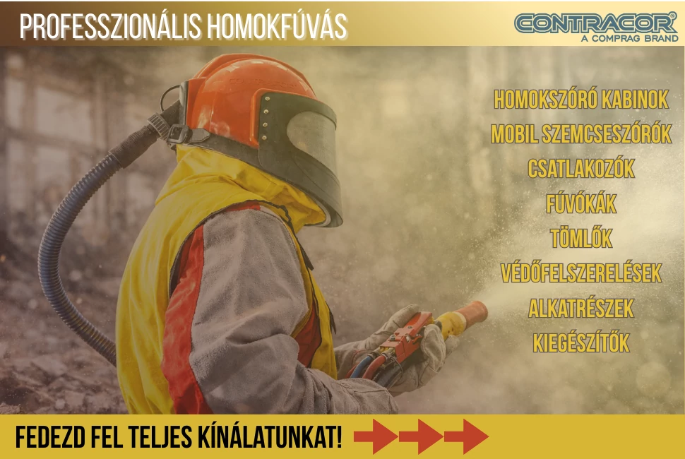 Contracor szemcseszórás