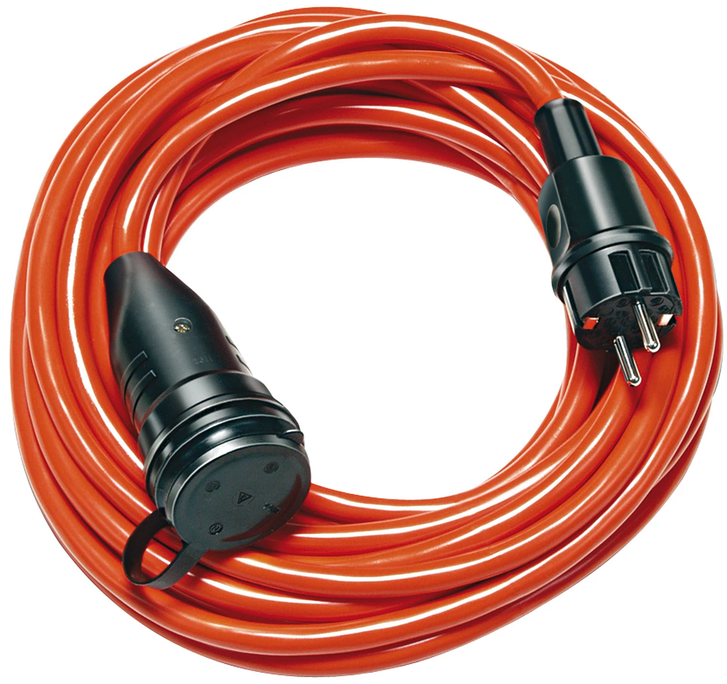 Brennenstuhl BREMAXX® kültéri hosszabbítókábel (25 m-es kábel narancssárga színben, ideális kültéren IP44, -35 ºC-ig használható, olaj- és UV-álló)