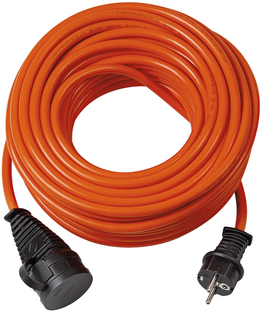 Brennenstuhl BREMAXX® kültéri hosszabbítókábel (33 m-es kábel, narancssárga, -35 ºC-ig használható, olaj- és UV-álló)