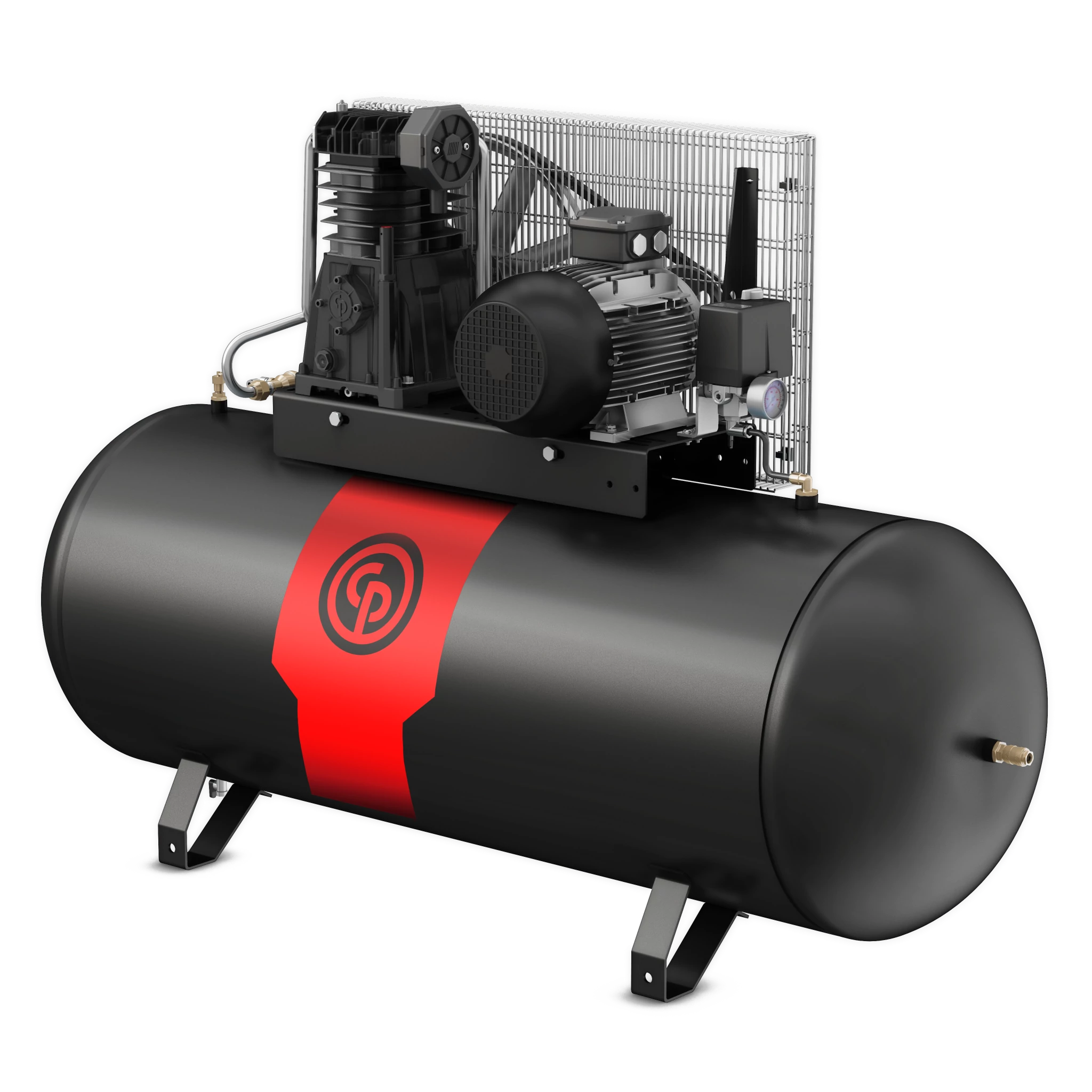 Chicago Pneumatic CPRD 8500 NS59S FT dugattyús kompresszor - 5,5 kW, ékszíjhajtás, 500 liter tartály, 3 fázis