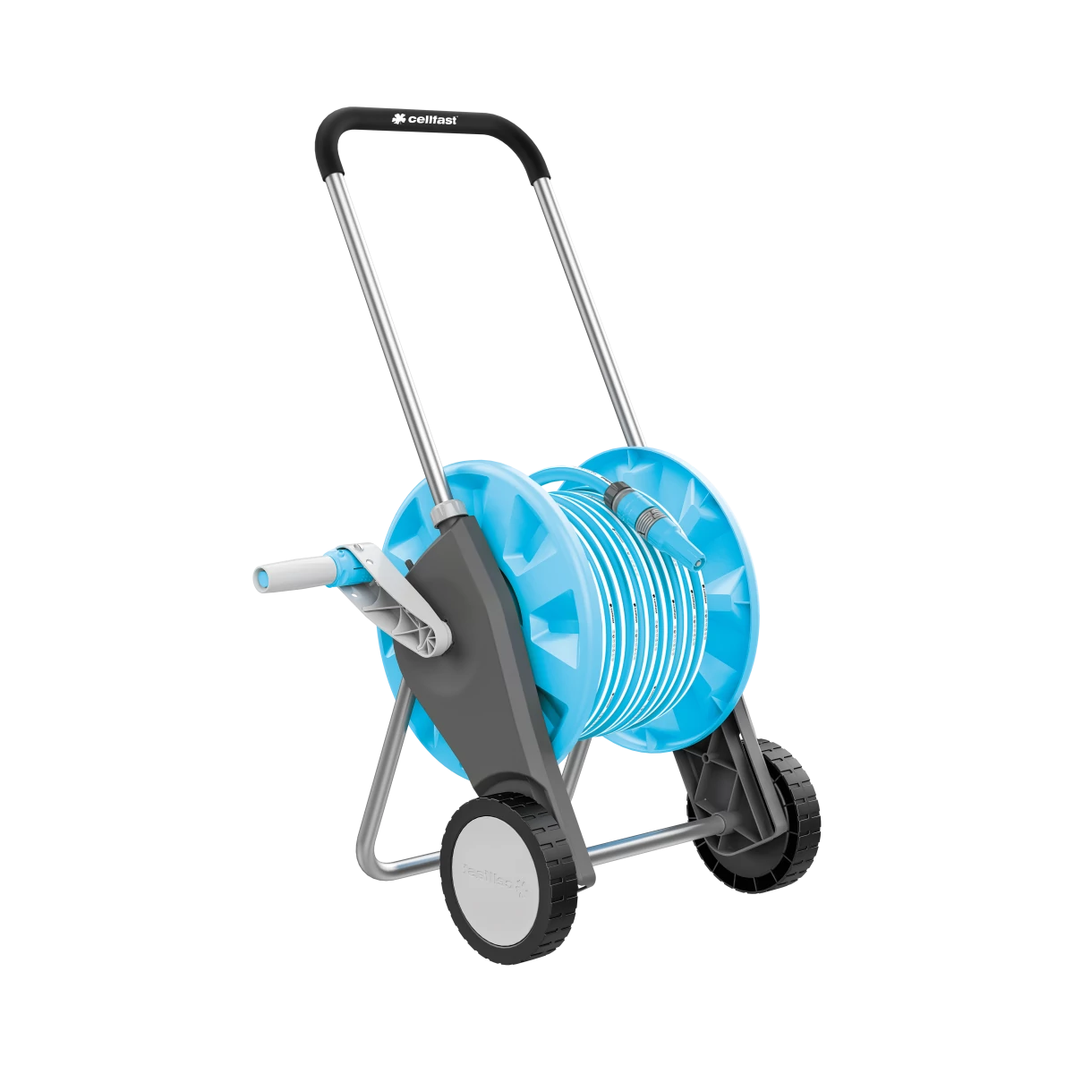 CELLFAST Tömlőkocsi szett COMPACT (kocsi, tömlő, csatlakozók)