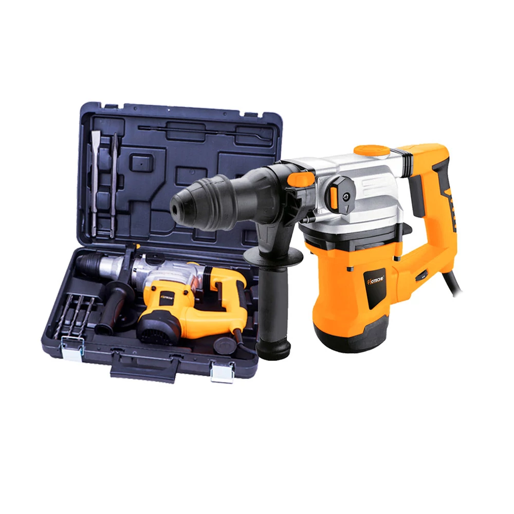 HOTECHE Fúrókalapács 4 Joule, 1200W, 3 funkciós koffer+kiegészítők SDS plus - FXP800306