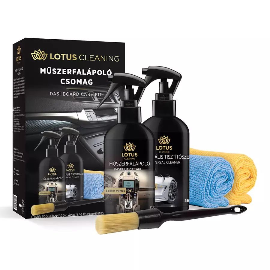 Lotus Cleaning Műszerfalápoló csomag