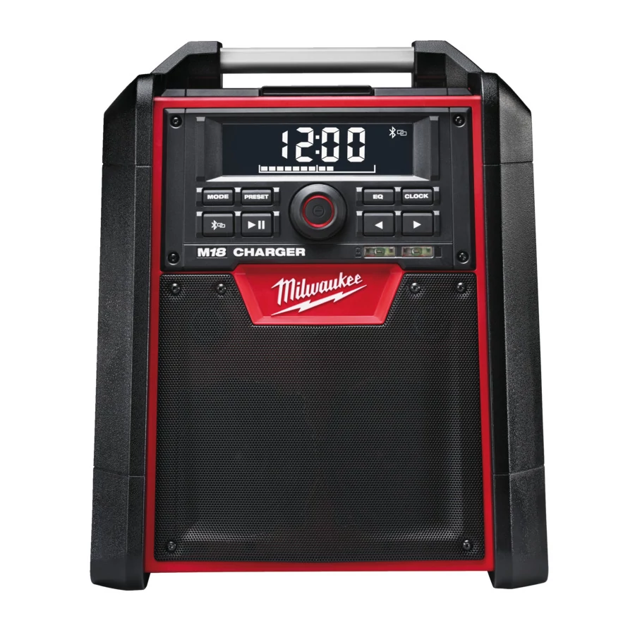 MILWAUKEE M18 Rádió/Töltő Bluetooth kapcsolattal - M18 RC-0
