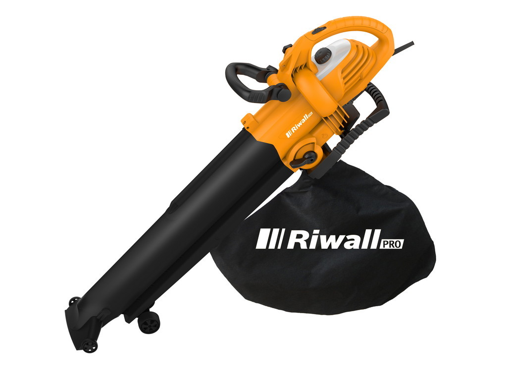 Riwall REBV 3000  - Elektromos lombszívó/lombfúvó 3000W motorral