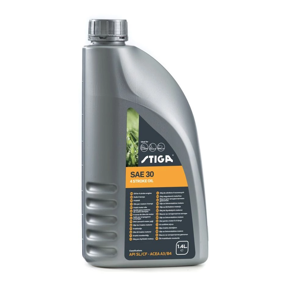 STIGA 4 ütemű motorolaj SAE 30 1,4 liter